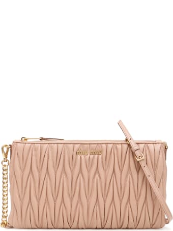 Miu Miu Matelasse Chain Pouch