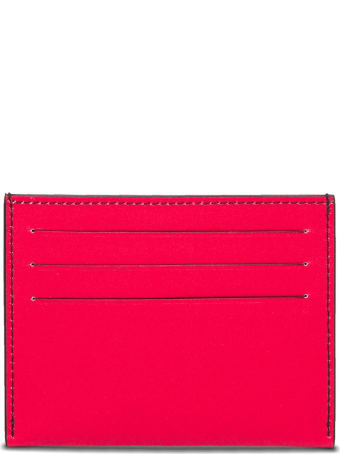 Givenchy Fragment Leather Card Holder