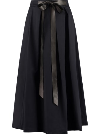 Department 5 Pleated Midi Skirt