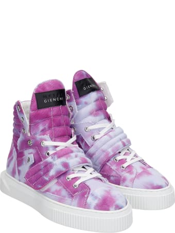 Gienchi Hypnos Sneakers In Viola Canvas