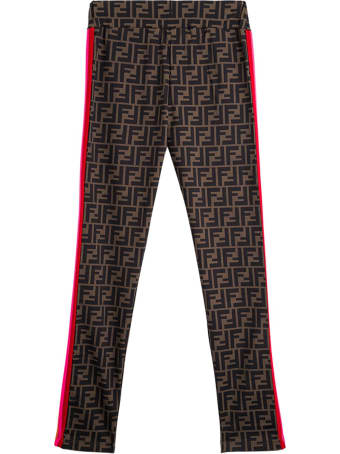 Fendi Lycra Ff Zucca Leggings