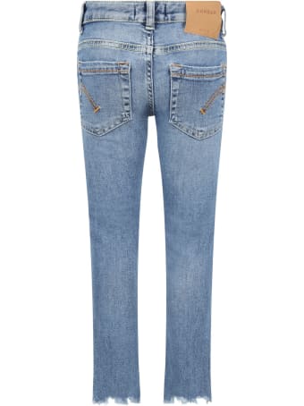 Dondup Light Blue ''monroe'' Jeans For Girl