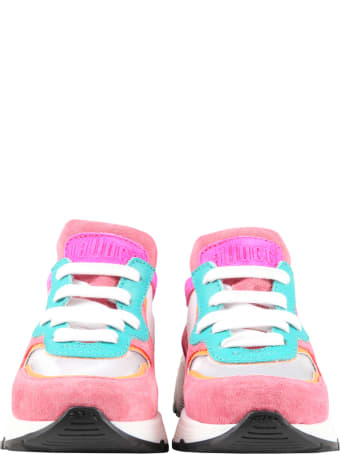 Gallucci Multicolor Sneakers For Girl With Logo