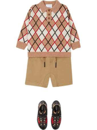 Burberry Beige Shorts
