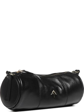 MANU Atelier Cylinder Suede Bag