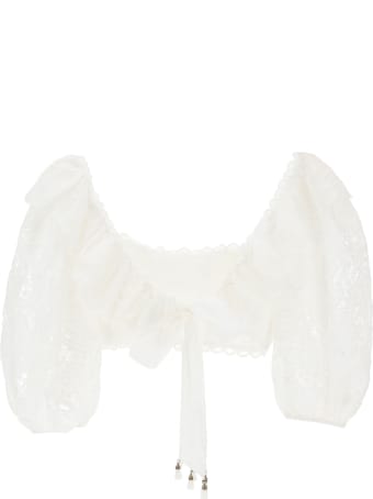 Zimmermann Lulu Scallop Frill Top
