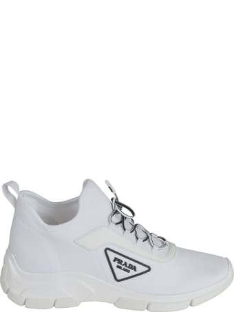 Prada Side Embossed Logo Sneakers