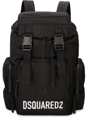 Dsquared2 Logo Detail Nylon Backpack