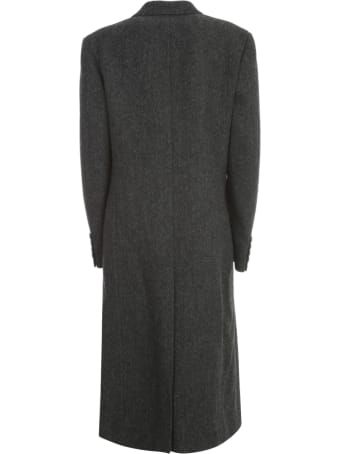 Junya Watanabe Comme Des Garçons Wool Cashmere Double Breasted Coat