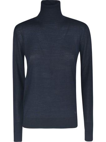 Emporio Armani Turtleneck Plain Pullover