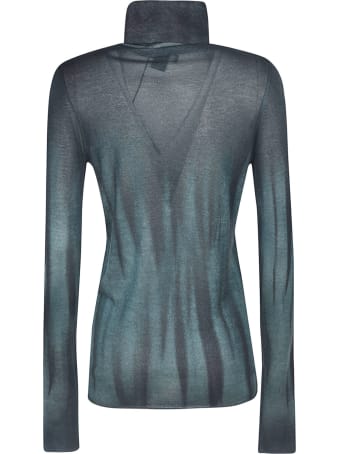 Avant Toi High-neck Printed Sweater
