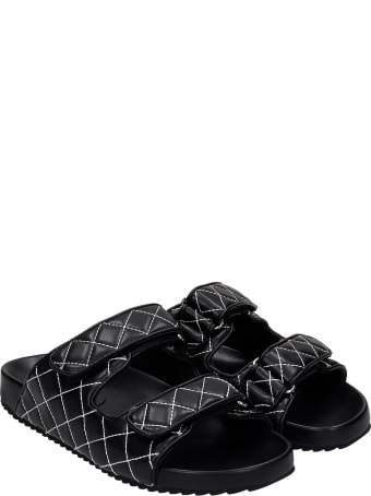 Bibi Lou Flats In Black Leather