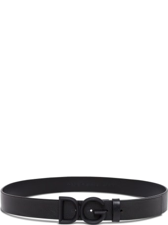 Dolce & Gabbana Belt With Logoed Buckle
