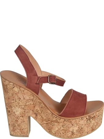 K.Jacques Manuela Wedge Sandals