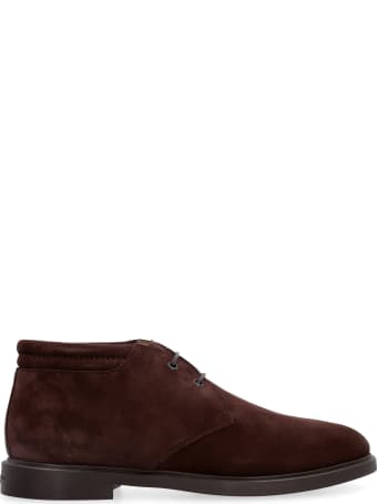 Salvatore Ferragamo Suede Desert Boots