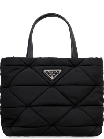 Prada Quilted Nylon Tote