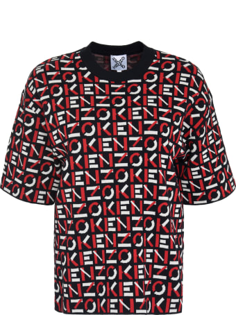 Kenzo Jacquard Knit Top