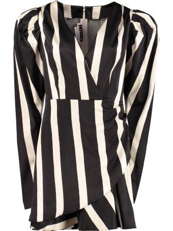 Rotate by Birger Christensen Aiken Printed Mini Dress