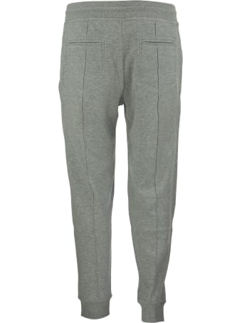 Brunello Cucinelli Techno Cotton Interlock Trousers With Crête Detail And Elasticated Cuffs