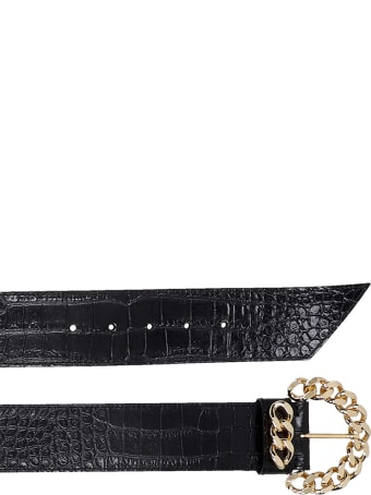 Kate Cate Belts In Black Leather