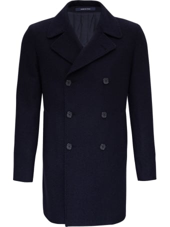 Tagliatore Wool Twill Pea-coat
