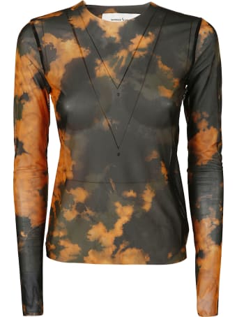 Marques'Almeida Ling Sleeve Mesh Top
