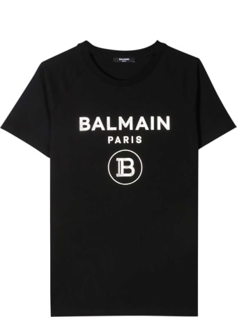 Balmain Black T-shirt Teen