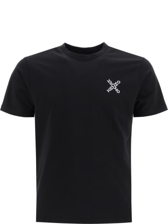 Kenzo T-shirt With Crossed Logo