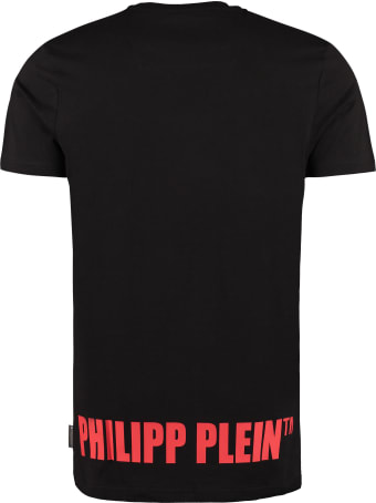 Philipp Plein Printed Cotton T-shirt