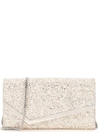 Jimmy Choo Emmie Clutch Painted Glitter