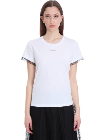 RED Valentino T-shirt In White Cotton