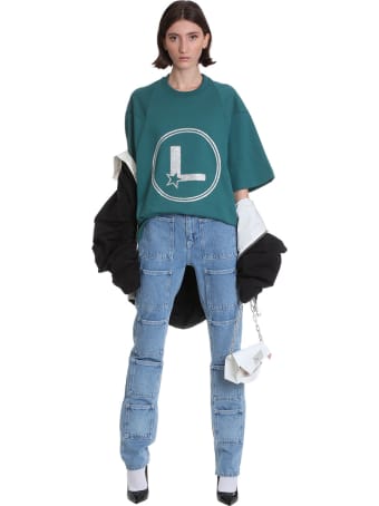 Lourdes T-shirt In Green Cotton