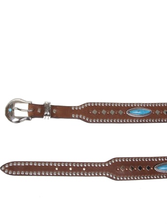 Nanni Leather Belt Color Leather