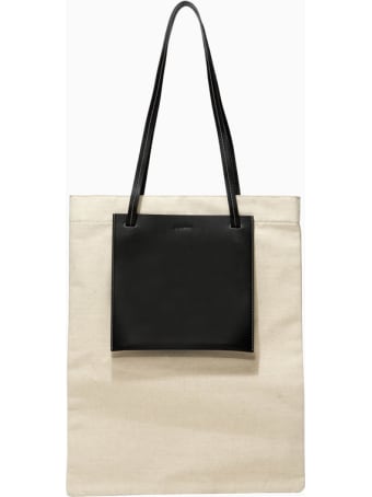Jil Sander Pocket Flat Shopping Bag Jsms852146msb73019