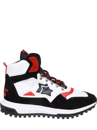 Atlantic Stars Pollux Sneakers In Nylon And Suede