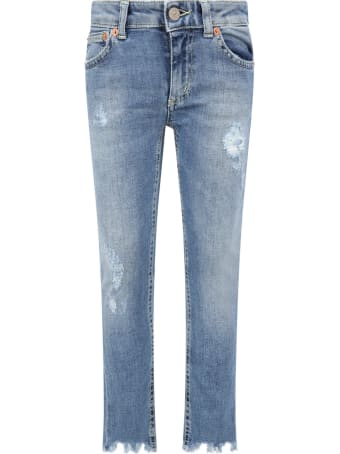 Dondup Light Blue ''monroe'' Jeans For Girl