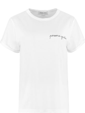 Maison Labiche Embroidered Cotton T-shirt