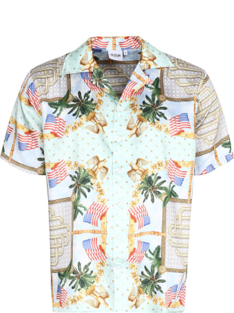 SSS World Corp Printed Short Sleeve Shirt