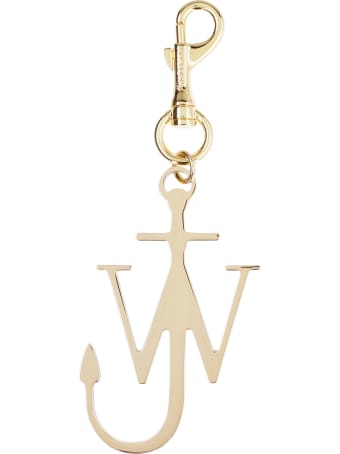 J.W. Anderson Anchor Gold Metal Key Ring Hook