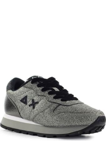 Sun 68 Sun68 Ally Solid Glitter Silver Sneaker