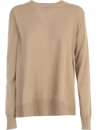 Nuur Round Neck Open Sides 100% Merino Wool Sweater