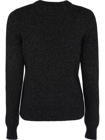 Chiara Ferragni Flirting Intarsia Lurex Sweater