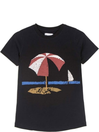 Wolf & Rita Black T-shirt For Kids