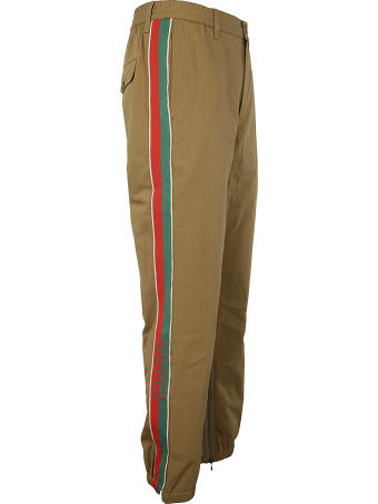 Gucci Side Stripe Logo Trousers