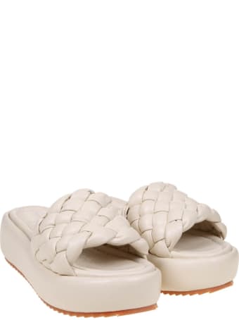 181 Alberto Gozzi 181 Sandal In White Nappa