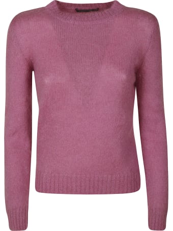 Alberta Ferretti Round Neck Sweater