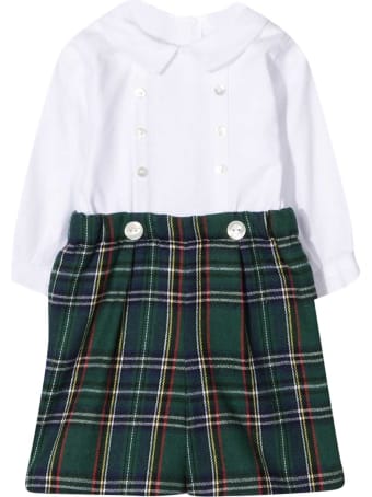 Mariella Ferrari Mariella Ferrari Checked Baby Suit