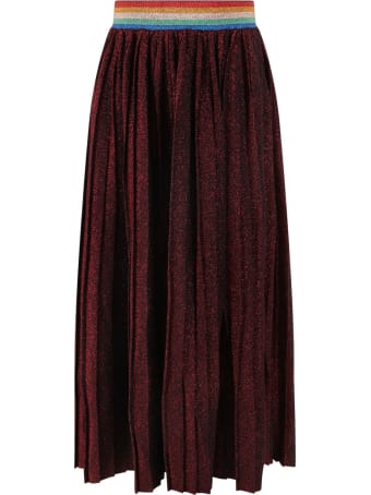 Sonia Rykiel Red Skirt For Girl