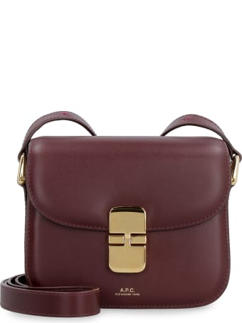 A.P.C. Grace Leather Crossbody Bag