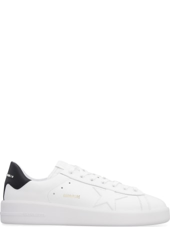 Golden Goose Pure Star Leather Sneakers